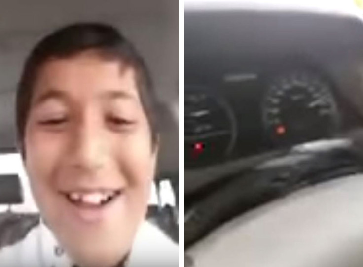 Saudi Arabia child driver