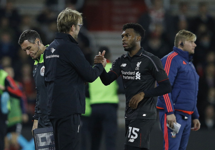 Jurgen Klopp and Daniel Sturridge