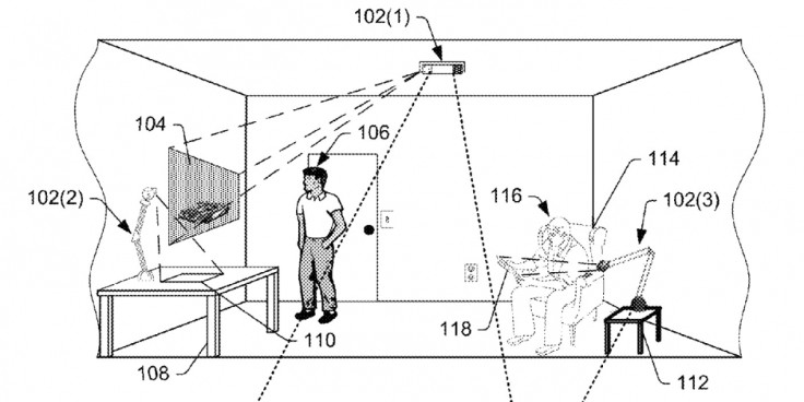 Amazon hologram augmented reality patent