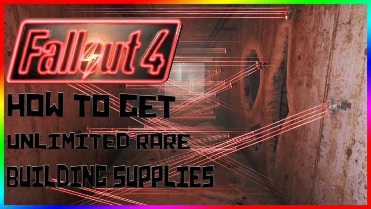 Fallout 4: Unlimited and rare building supplies