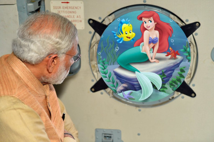 Modi photoshopped image