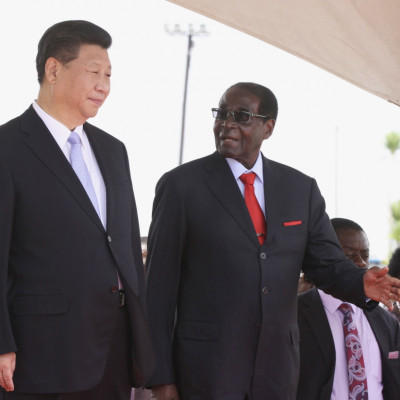China's Xi ties with Zimbabwe's Mugabe