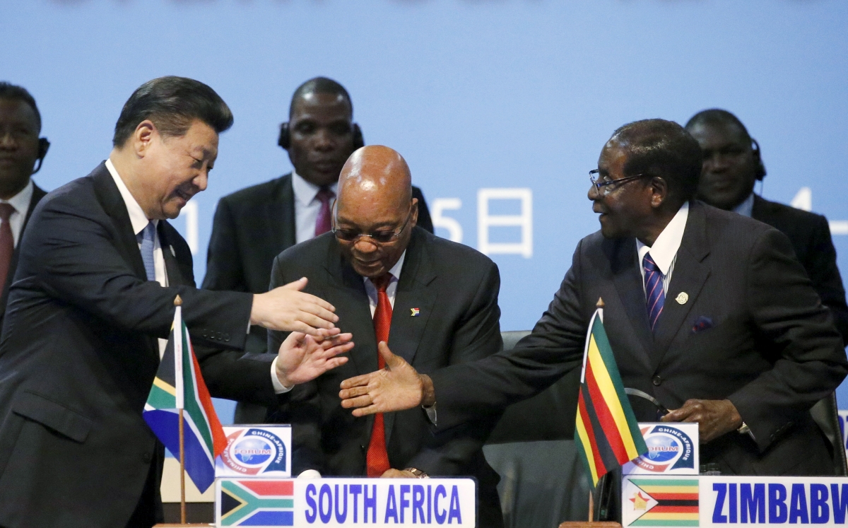 Xi Jinping at the Forum on China-Africa Co-operation