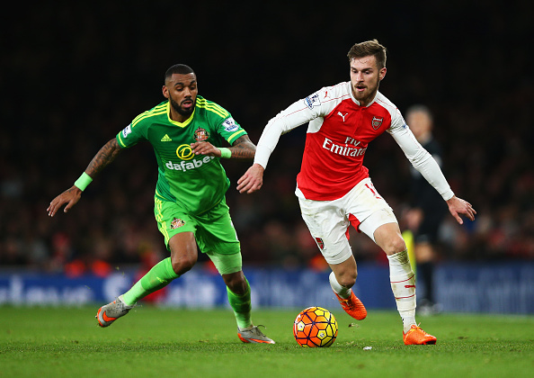 Arsenal Aaron Ramsey Happy To Be Playing Through The Middle Following Sunderland Win Ibtimes Uk 