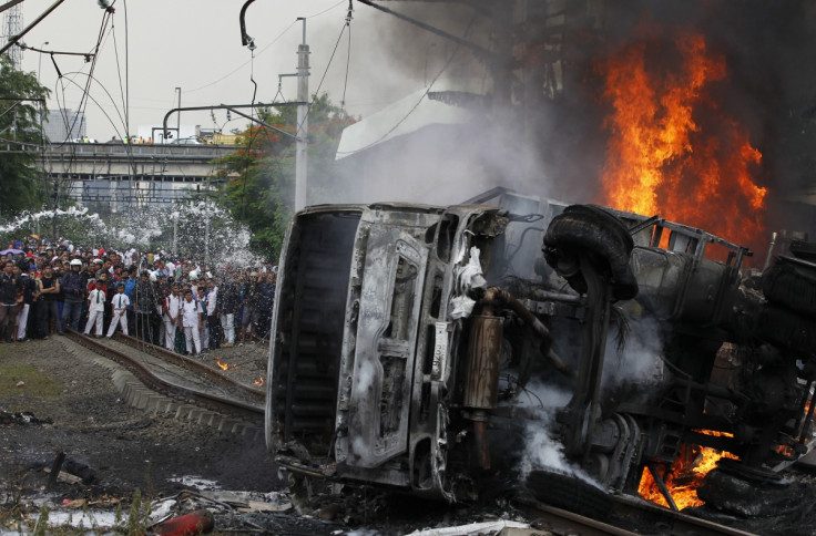 Indonesia train crash