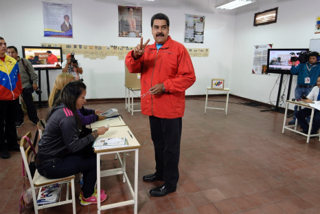 Maduro votes