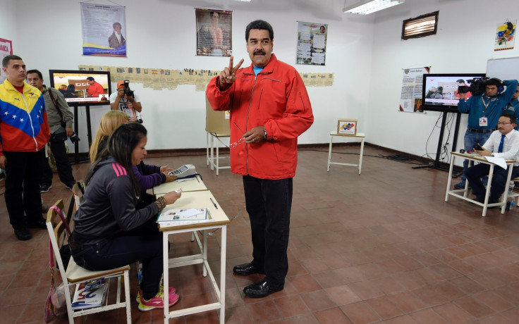 Maduro votes