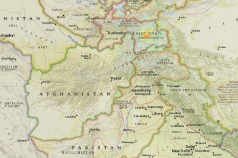 Tajikistan earthquake