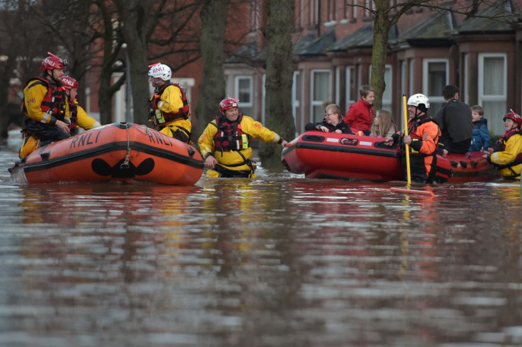 Storm Desmond evacuations