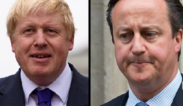 Boris Johnson and David Cameron