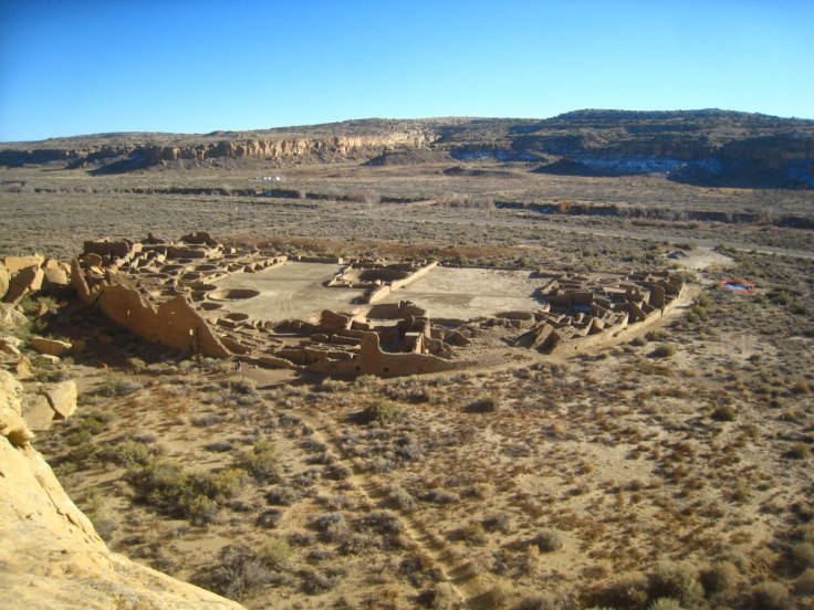 Pueblo Bonito in Chaco Canyon