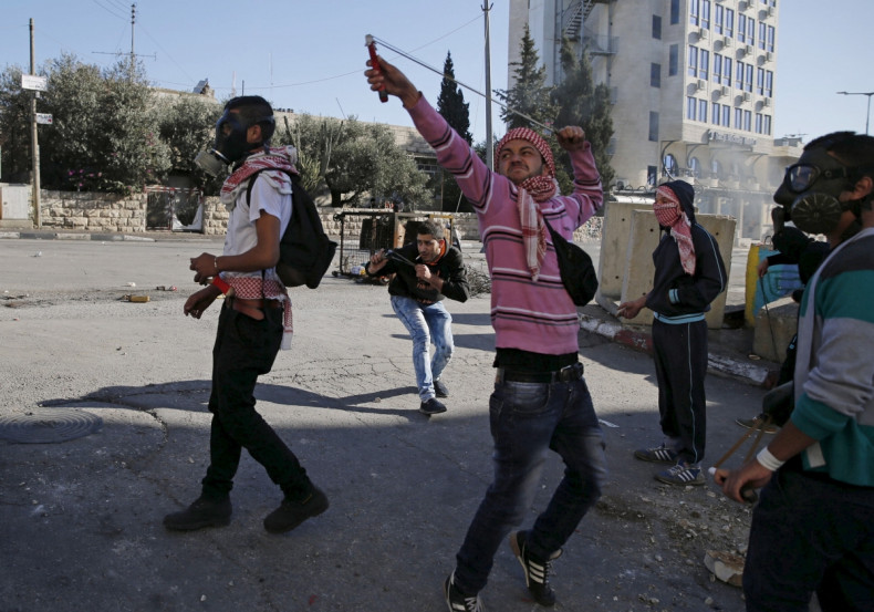 Israel-Palestinian clashes in the West Bank city of Bethlehem