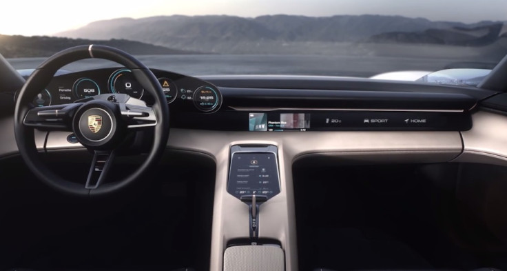 Porsche Mission E interior