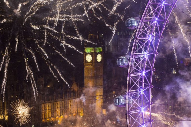 New Year's Eve fireworks London