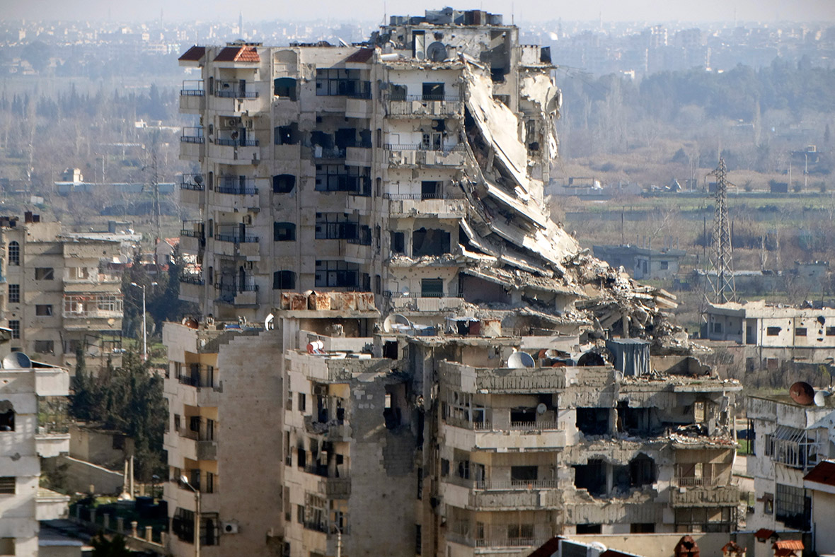 Syria Shattered City Of Homs Returns To Assad Control As Fighters