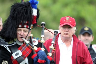 Donald Trump in Scotland