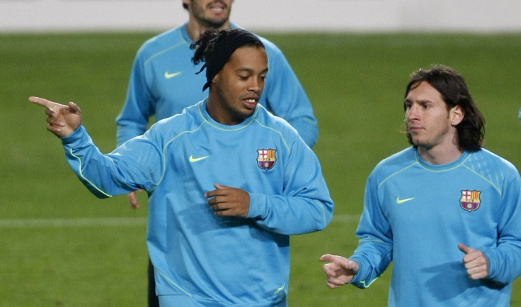 Ronaldinho & Lionel Messi