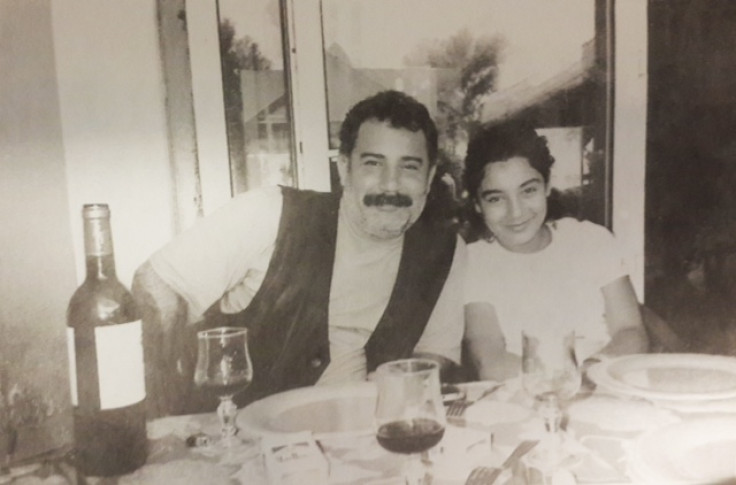 Melis Kaya with her father Ahmet. Credit- Melis Kaya