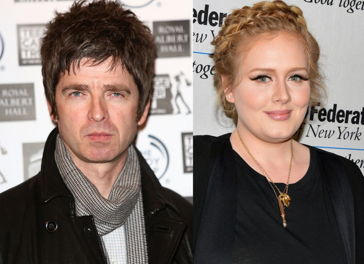 Noel Gallagher and Adele