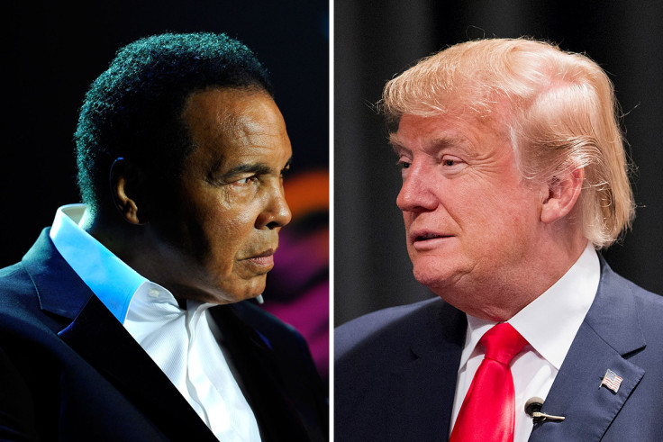 Muhammad Ali and Donald Trump