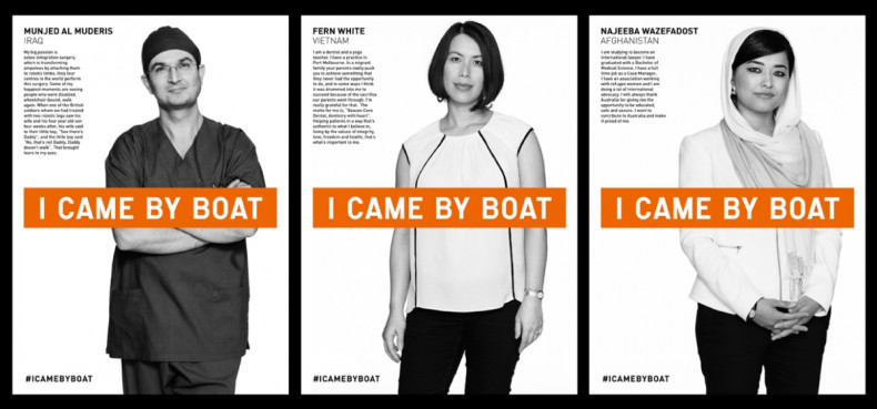 I Came By Boat campaign