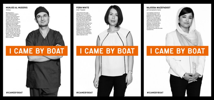 I Came By Boat campaign I Came By Boat campaign