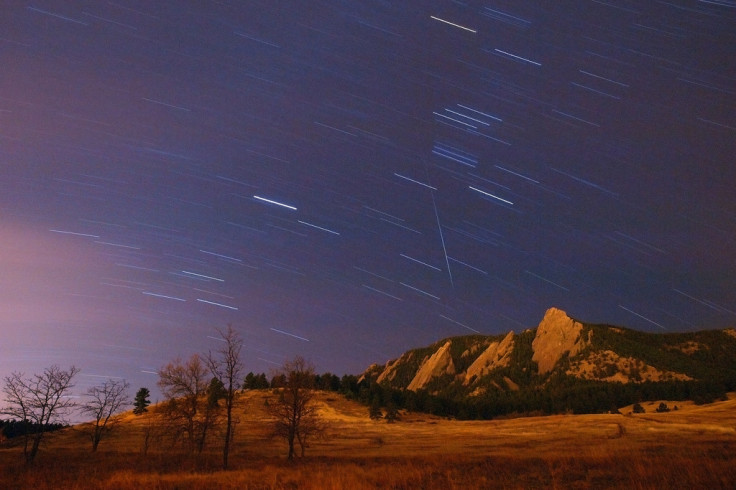 Geminids over Colorado