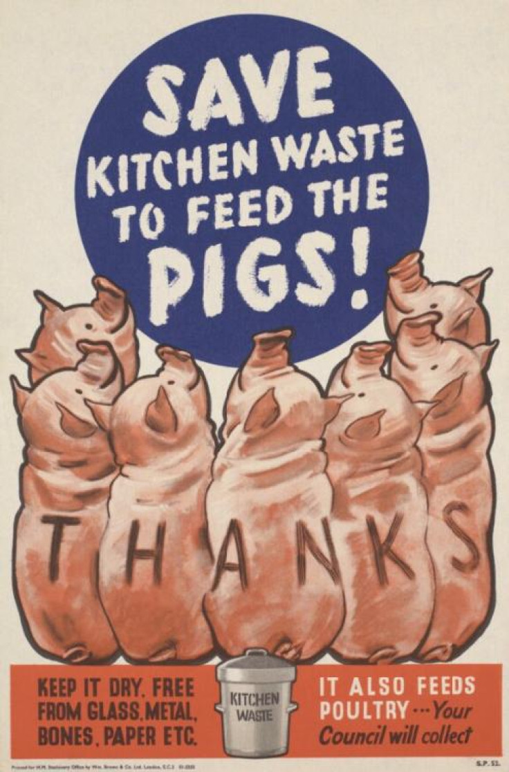 Poster promoting pigswill