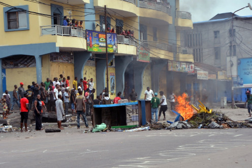 Political protests in DRC