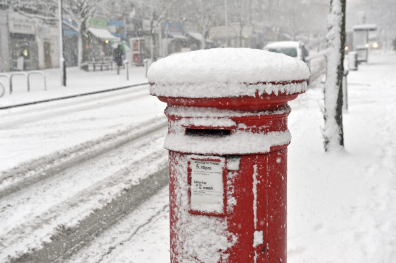 Christmas postal delivery dates