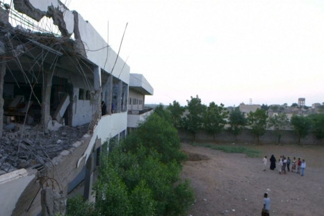 Yemen school bombed
