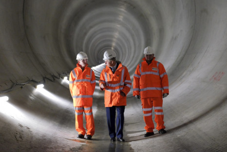 Lee sewage tunnel london