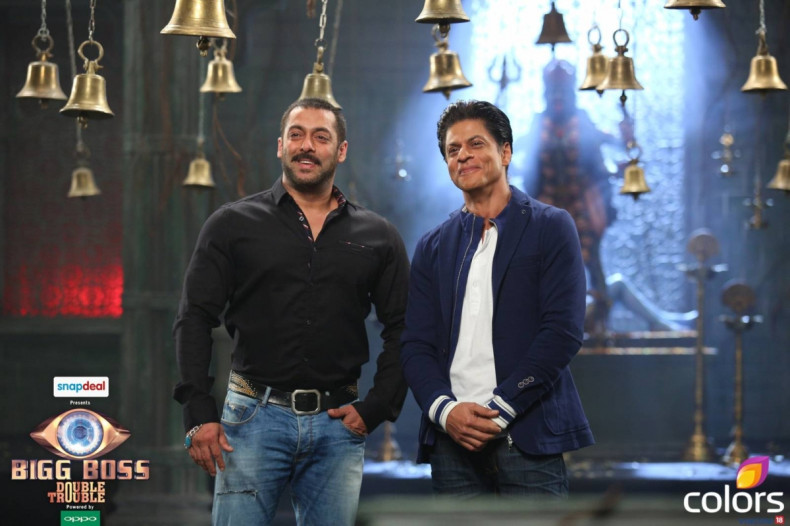 Bigg Boss 9 with Salman Khan and Shah Rukh Khan