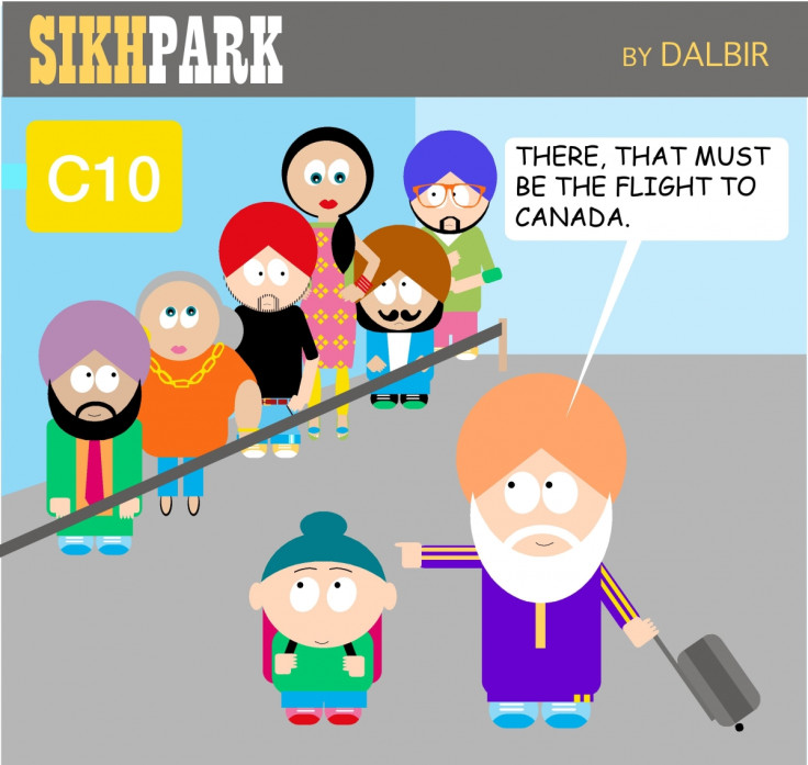 Sikh Park comic