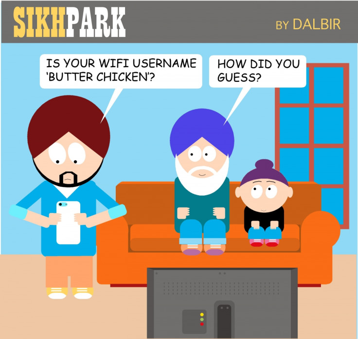 Sikh Park comic