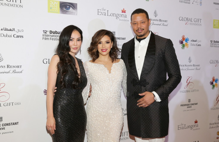 Miranda Howard, Eva Longoria and Terrence Howard