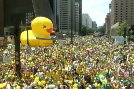 Brazil protest against President Rousseff