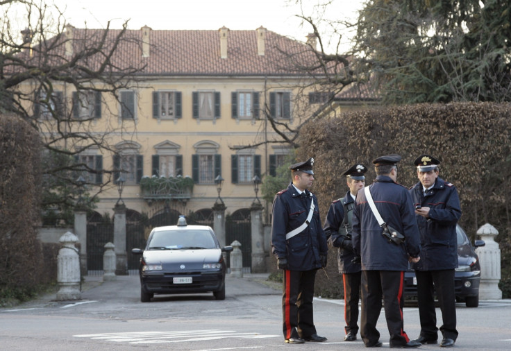 Italy prime minister Silvio Berlusconi villa