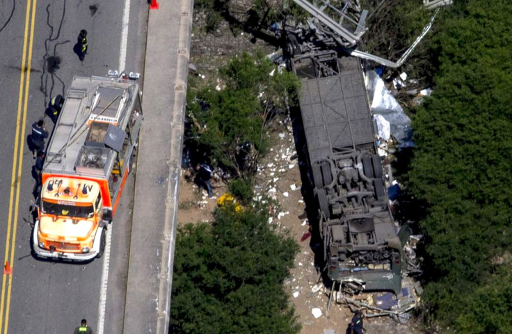 Argentina bus crash police killed