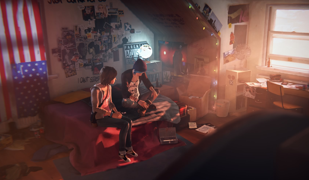 Life is strange заставка на телефоне хлои