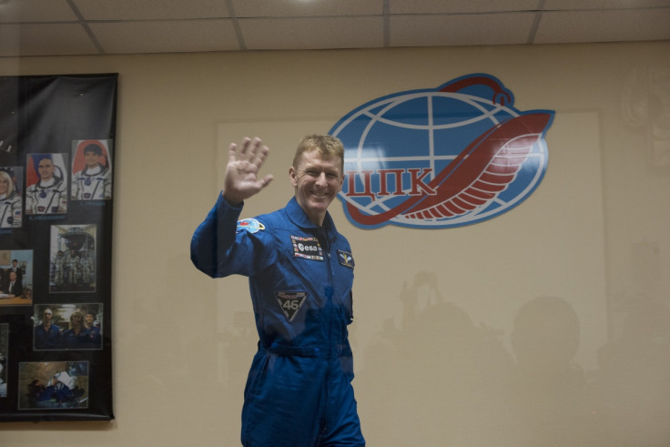 Tim Peake says goodbye