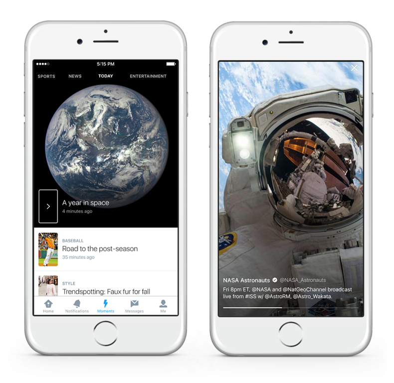 Twitter Moments iOS
