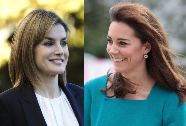 Queen Letizia and Kate Middleton