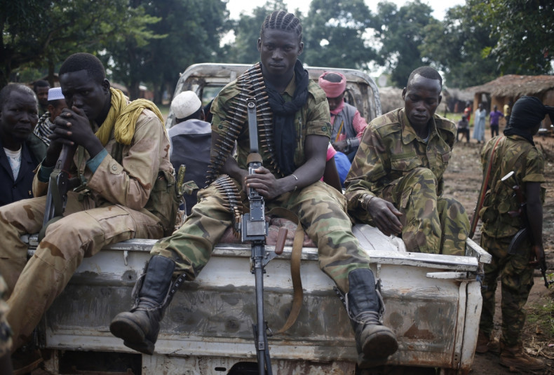 Seleka fighters in Central African Republic
