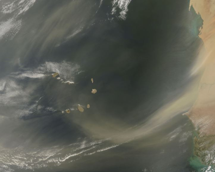 sahara dust