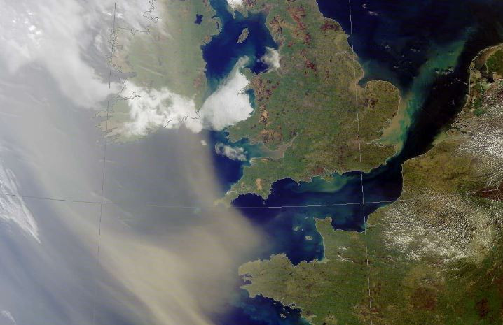 sahara dust