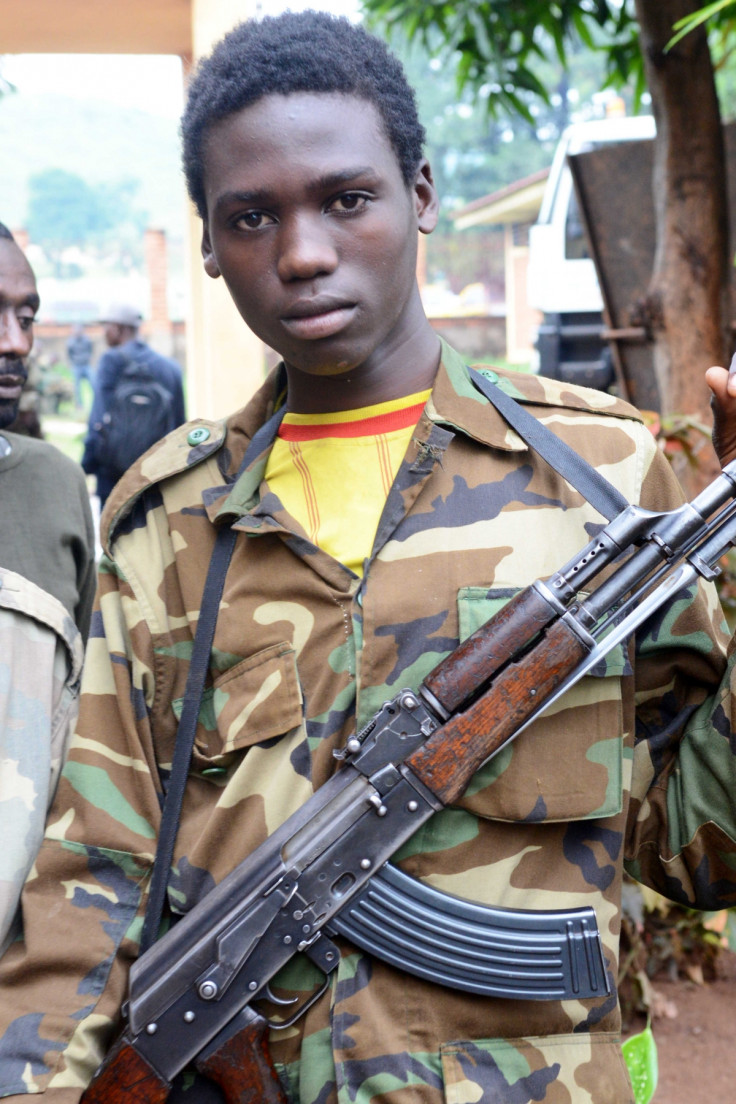 Seleka fighters in Central African Republic