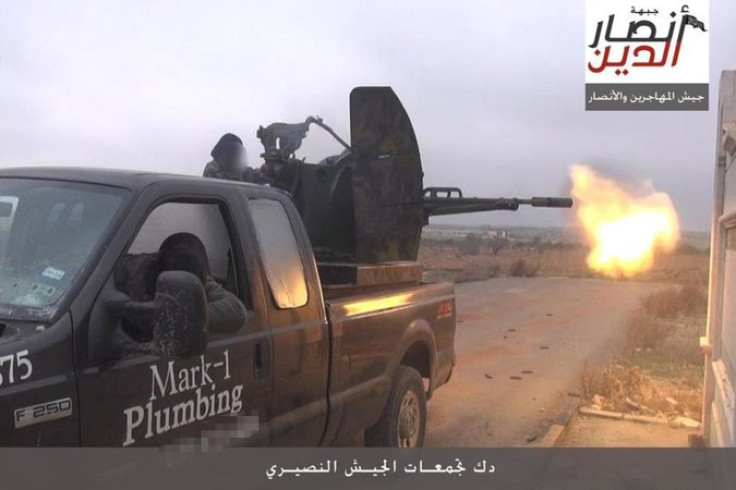 Syria pick-up truck