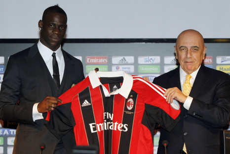 Mario Balotelli shirt stolen AC Milan 