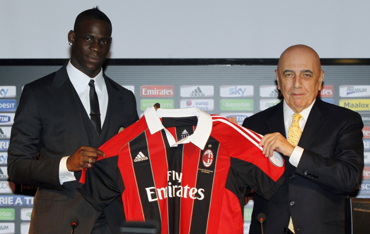 Mario Balotelli shirt stolen AC Milan 